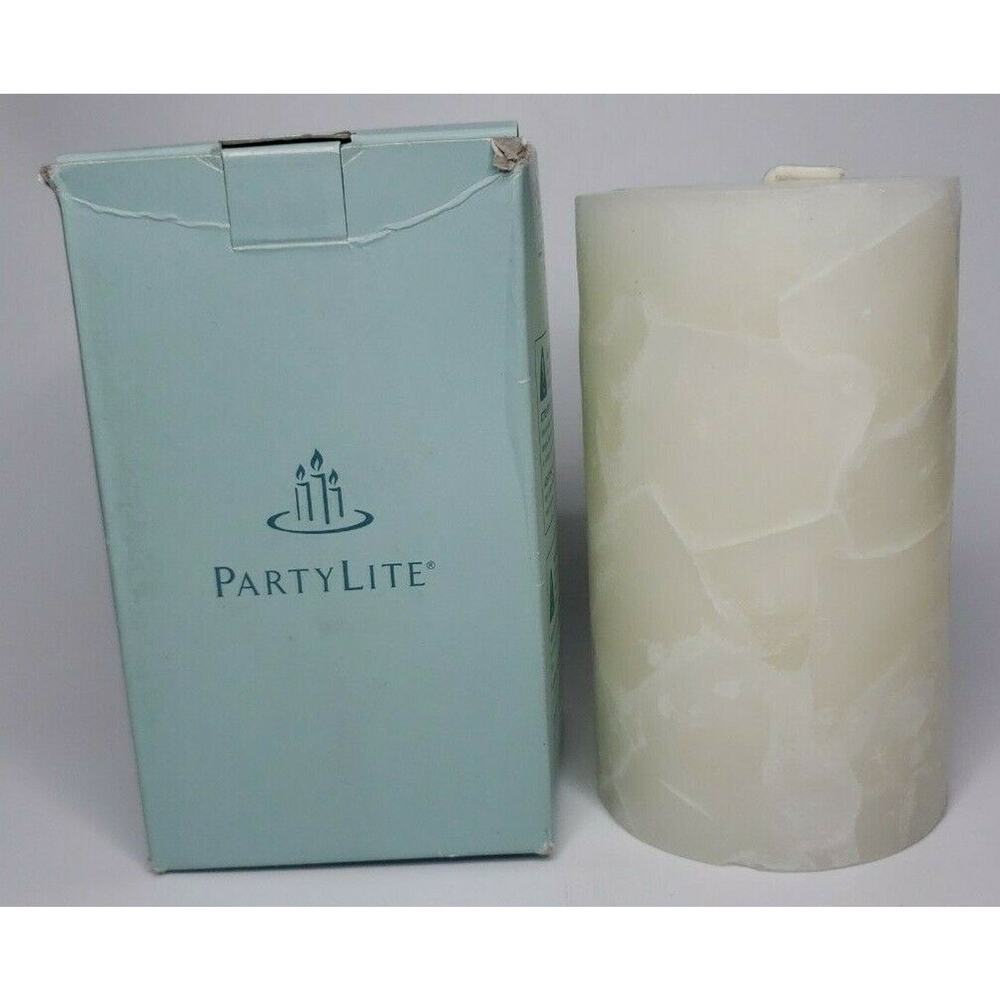 PartyLite Well-Being‎ Spa Pillar Candle 3x5 Hinoki Steam P5D/C55111